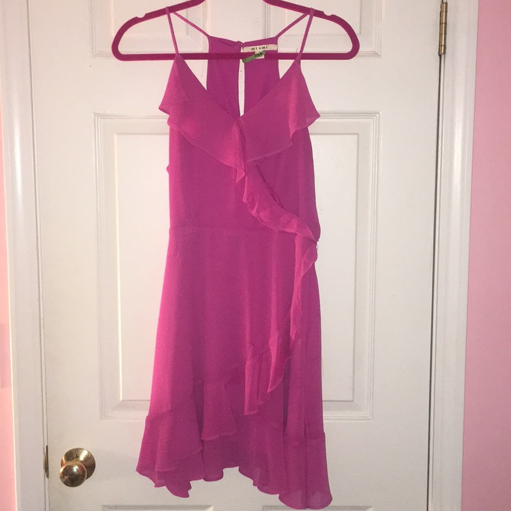 Fuschia Wrap Dress!